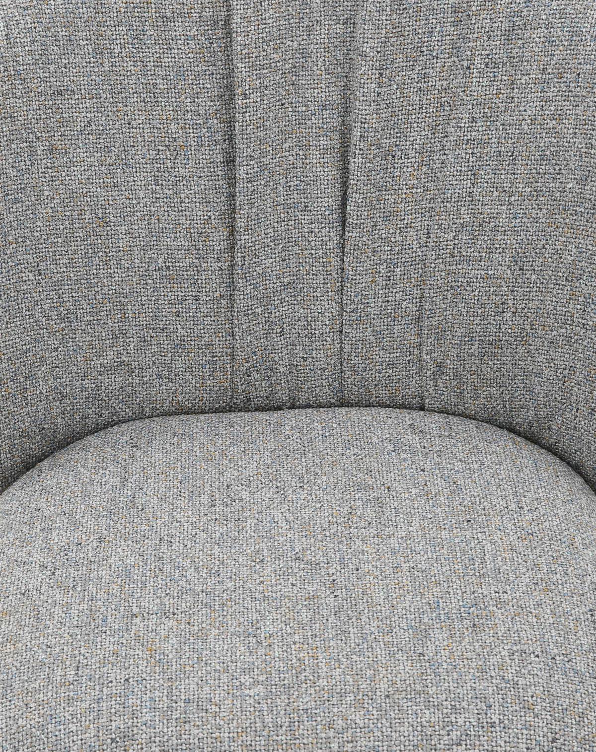 STOL   vävt tyg  - ljusgrå/svart, Modern, metall/textil (48/79/59cm) - Carryhome