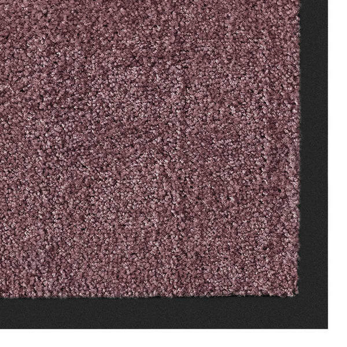 SCHMUTZFANGMATTE 135/200 cm Rhine Lila  - Lila, KONVENTIONELL, Kunststoff/Textil (135/200cm)