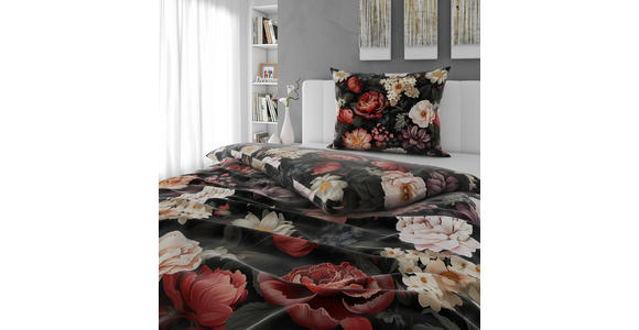BETTWÄSCHE 2-teilig TANJA Satin 140/200 cm  - Multicolor, Design, Textil (140/200cm) - Novel
