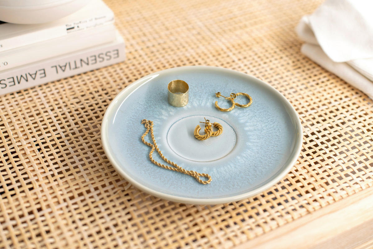 UNTERTASSE CRAFTED BLUEBERRY  15 cm   - Hellblau, Basics, Keramik (15cm) - like.Villeroy & Boch