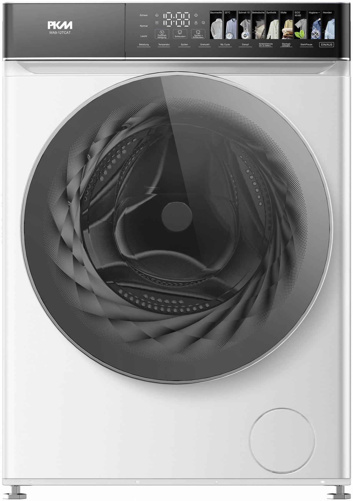 WASCHMASCHINE 30694   - Weiß, Trend, Metall (59,5/85/60cm) - PKM