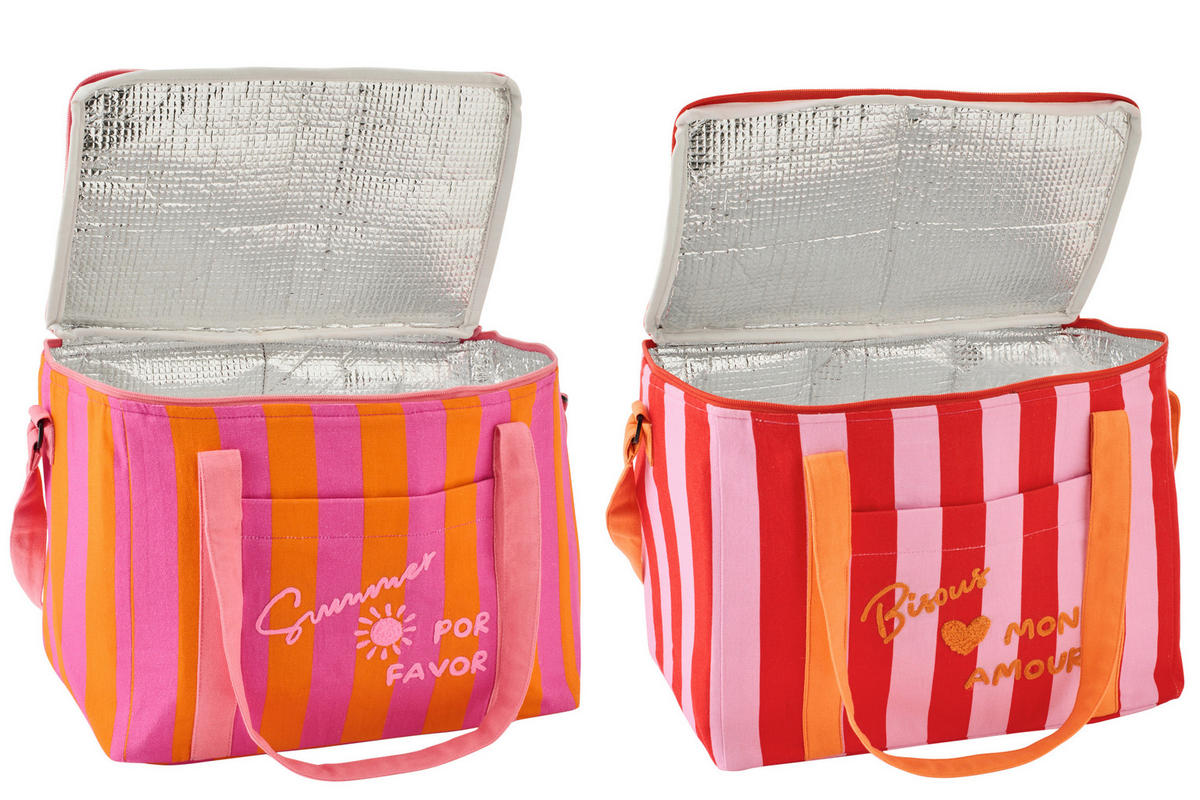 KÜHLTASCHE Multicolor  - Multicolor, Basics, Kunststoff/Textil (33/20/25cm)