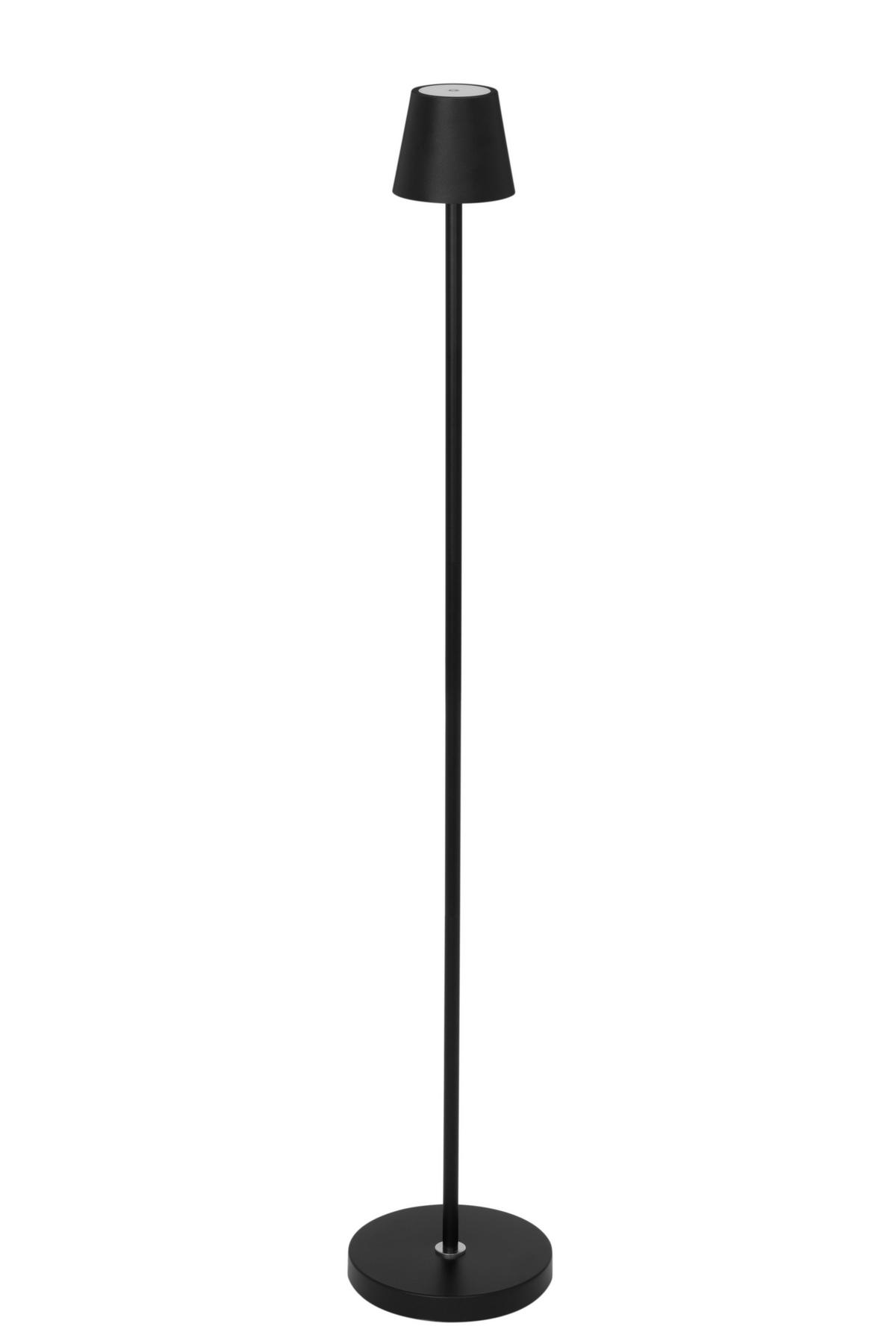 PODNA PUNJIVA SVJETILJKA Seattle  - crna, Konvencionalno, metal (20/117cm) - Novel