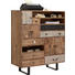 KOMMODE - Mooreichefarben/Multicolor, Trend, Holz/Holzwerkstoff (100/118/40cm) - Carryhome KOMMODE - Mooreichefarben/Multicolor, Trend, Holz/Holzwerkstoff (100/118/40cm) - Carryhome