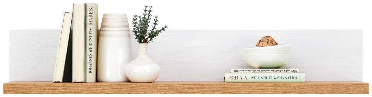 FALIPOLC 97/18/20 cm  - tölgyfa színű/San Remo tölgy, Basics, faalapú anyag (97/18/20cm) - Landscape