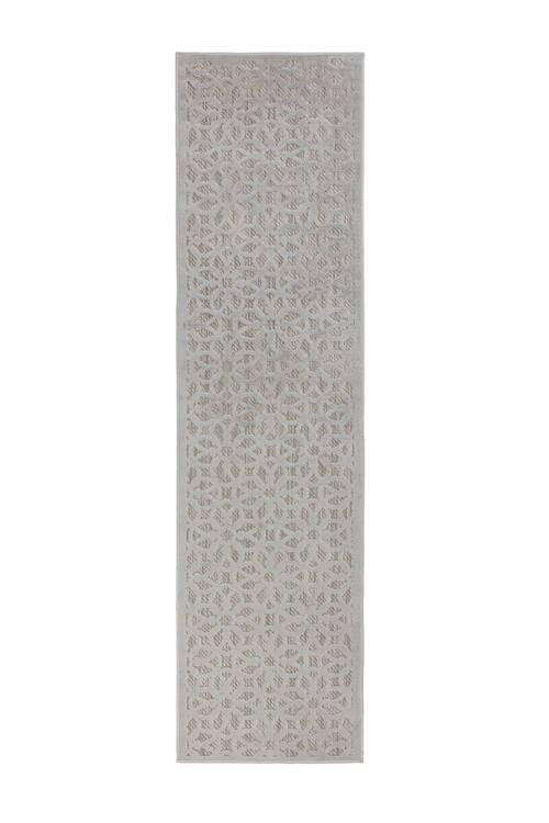 OUTDOORTEPPICH 66/230 cm Piatto Silberfarben  - Silberfarben, Basics, Textil (66/230cm)