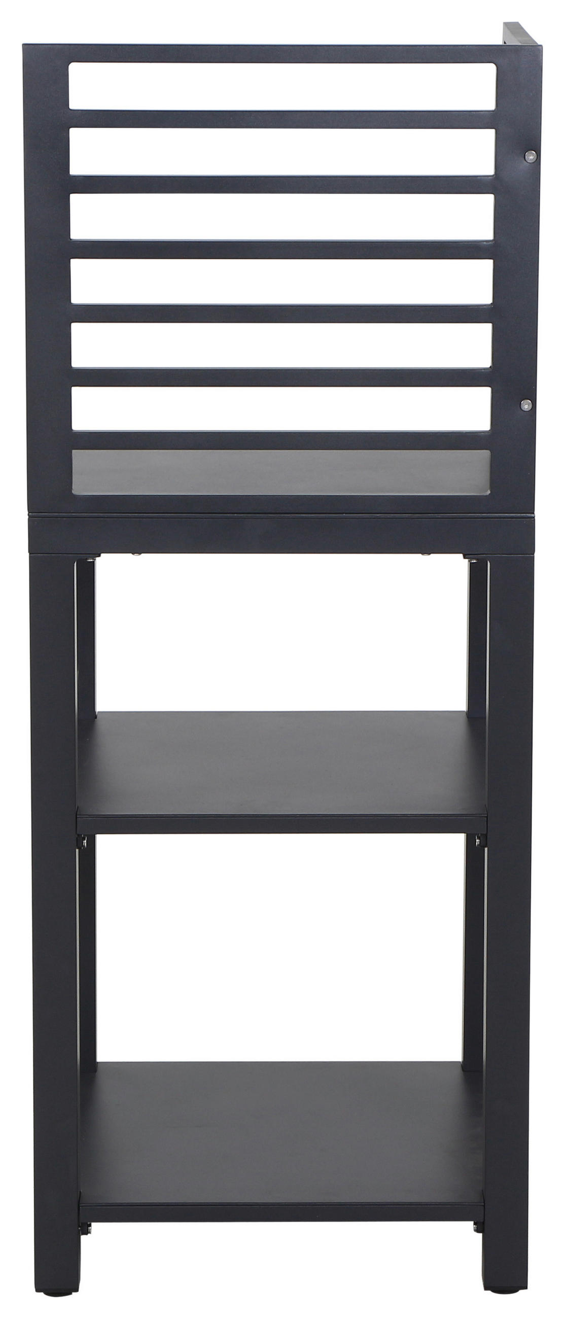 OUTDOORKÜCHE - Anthrazit, MODERN, Metall (56/90/56cm) - Siena Garden