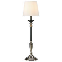 TISCHLEUCHTE Skandinavisch, Modern 20/73 cm    - Edelstahlfarben/Creme, Basics, Textil/Metall (20/73cm) - Markslöjd