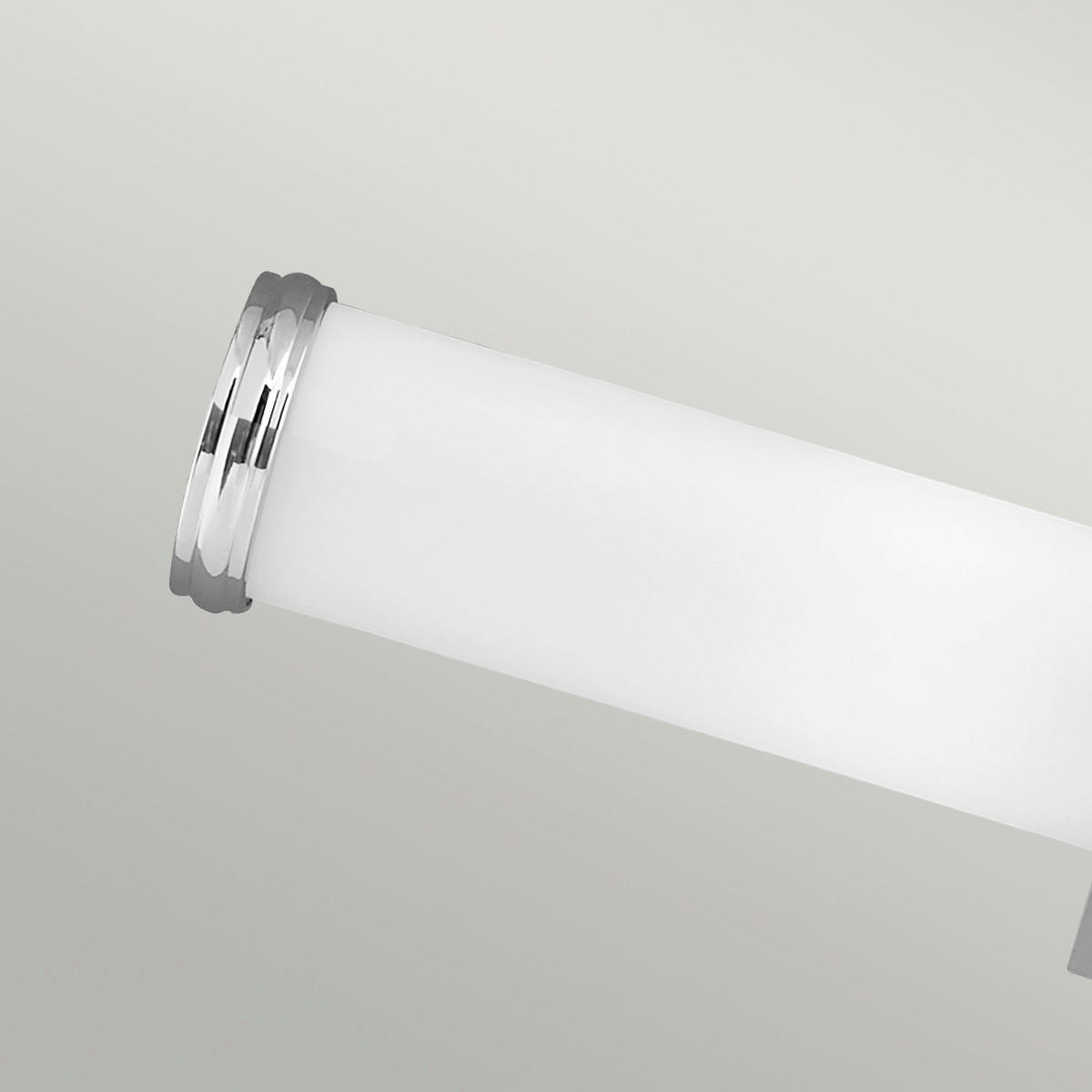 BADEZIMMER-WANDLEUCHTE - Chromfarben, Design, Glas/Metall (50,2/12,7/12.7cm) - Elstead Lighting