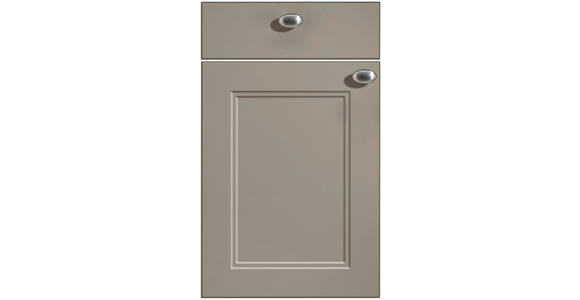 EINBAUKÜCHE   - Grau, Design, Glas/Holzwerkstoff - Dieter Knoll