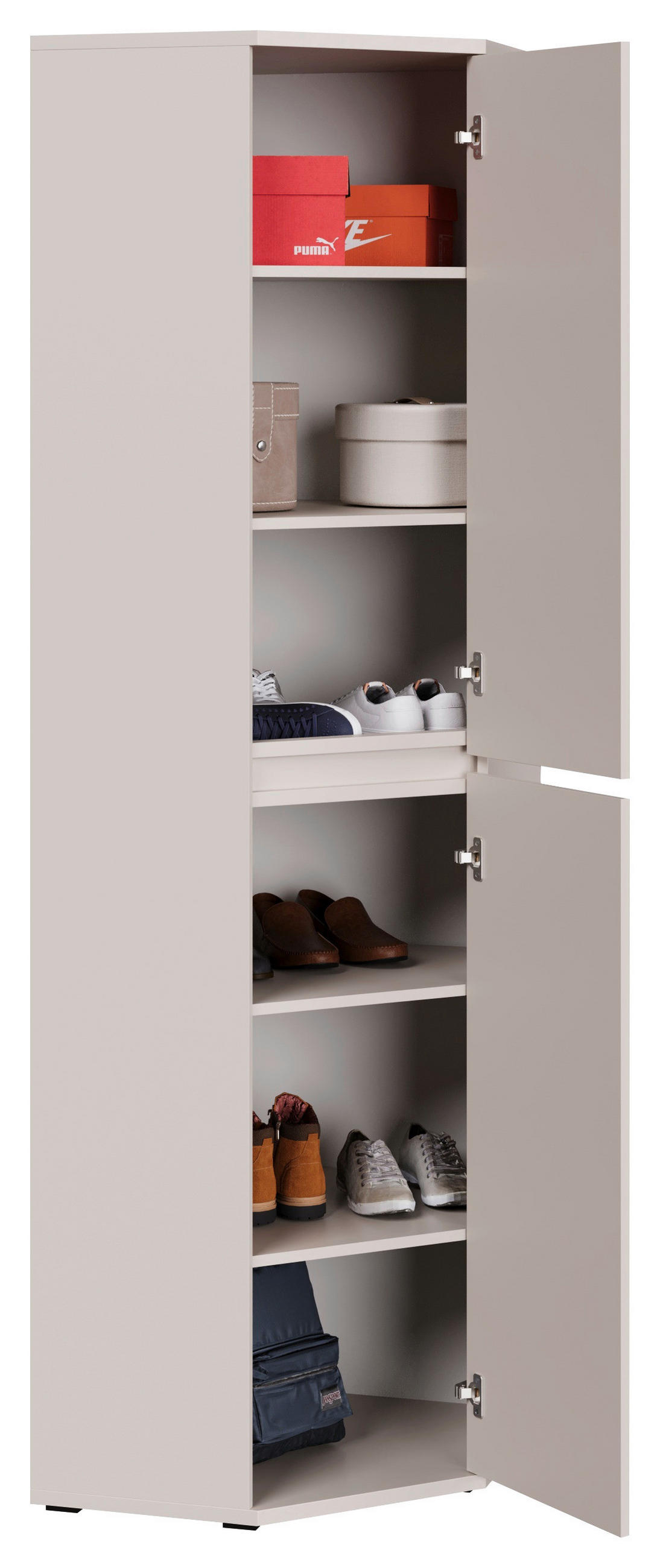 ECKSCHRANK 60/210/60 cm Kaschmir  - Kaschmir, KONVENTIONELL, Holzwerkstoff (60/210/60cm) - Xora