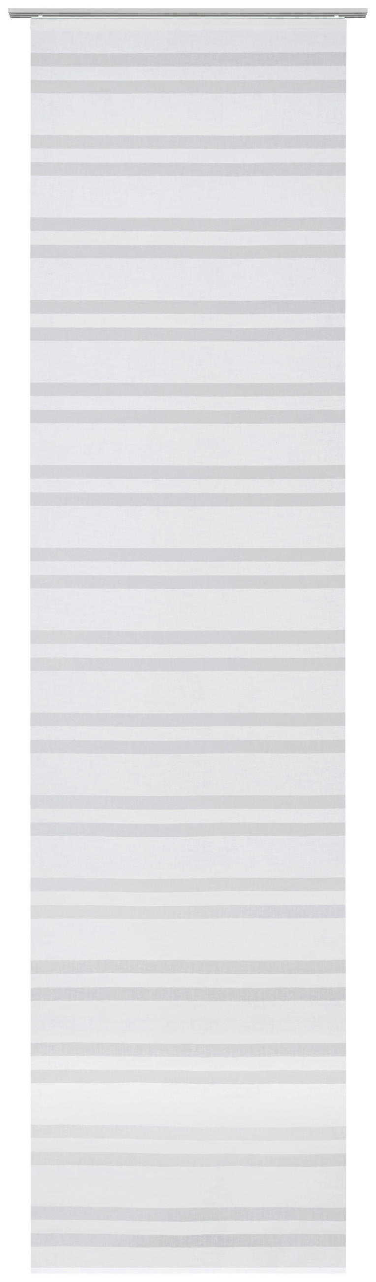 FLÄCHENVORHANG   halbtransparent  60/245 cm   - Weiß, Design, Textil (60/245cm) - Novel
