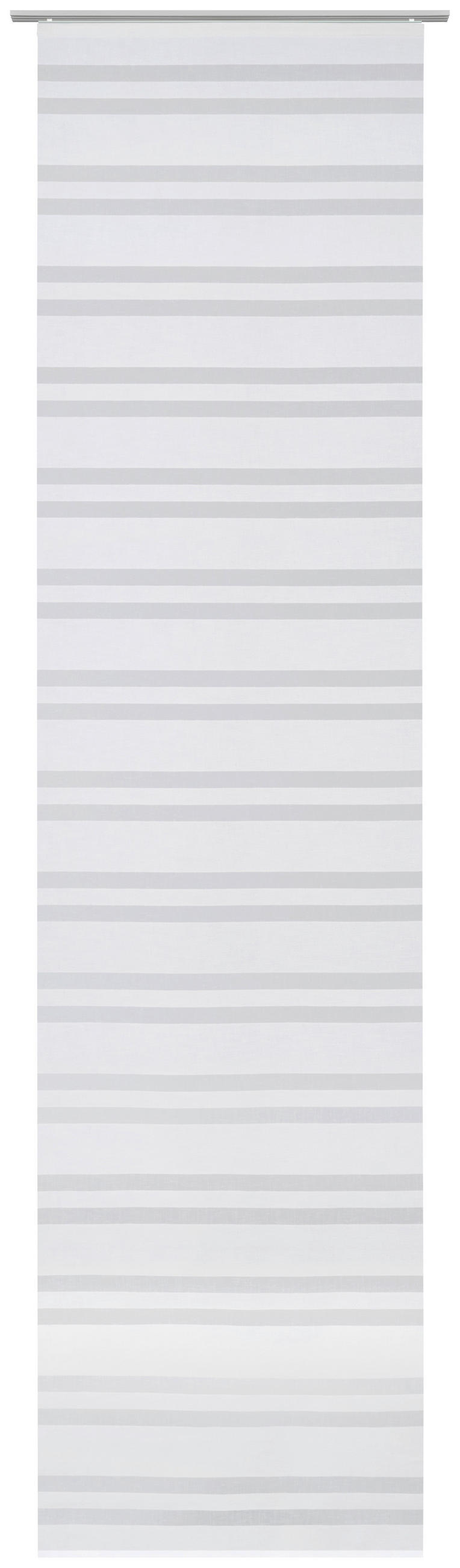 FLÄCHENVORHANG   halbtransparent  60/245 cm   - Weiß, Design, Textil (60/245cm) - Novel