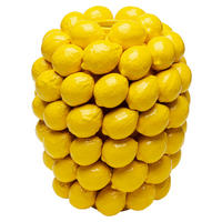 VASE 40 cm  - Gelb, Design, Keramik (28/40/28cm) - Kare-Design
