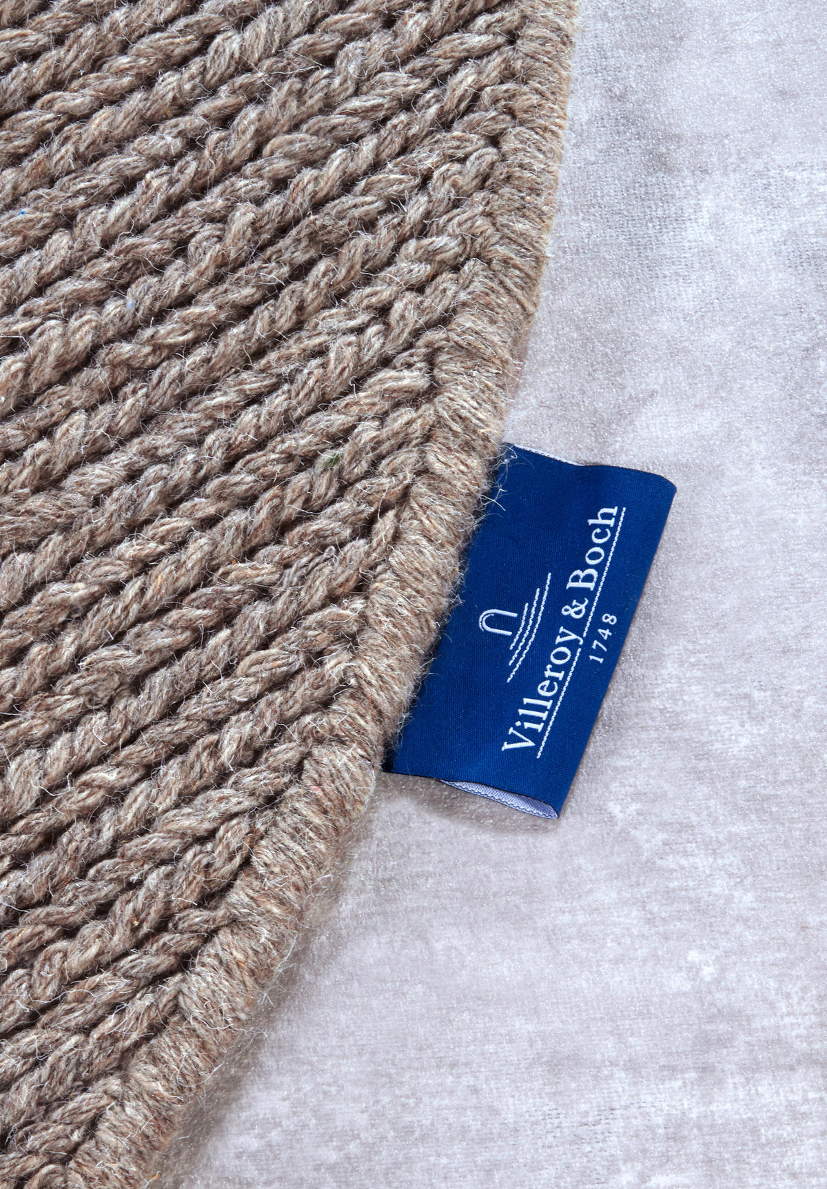 HANDWEBTEPPICH 160 cm Kollektion 1748 Cappuccino  - Cappuccino, Basics, Textil (160cm) - Villeroy & Boch