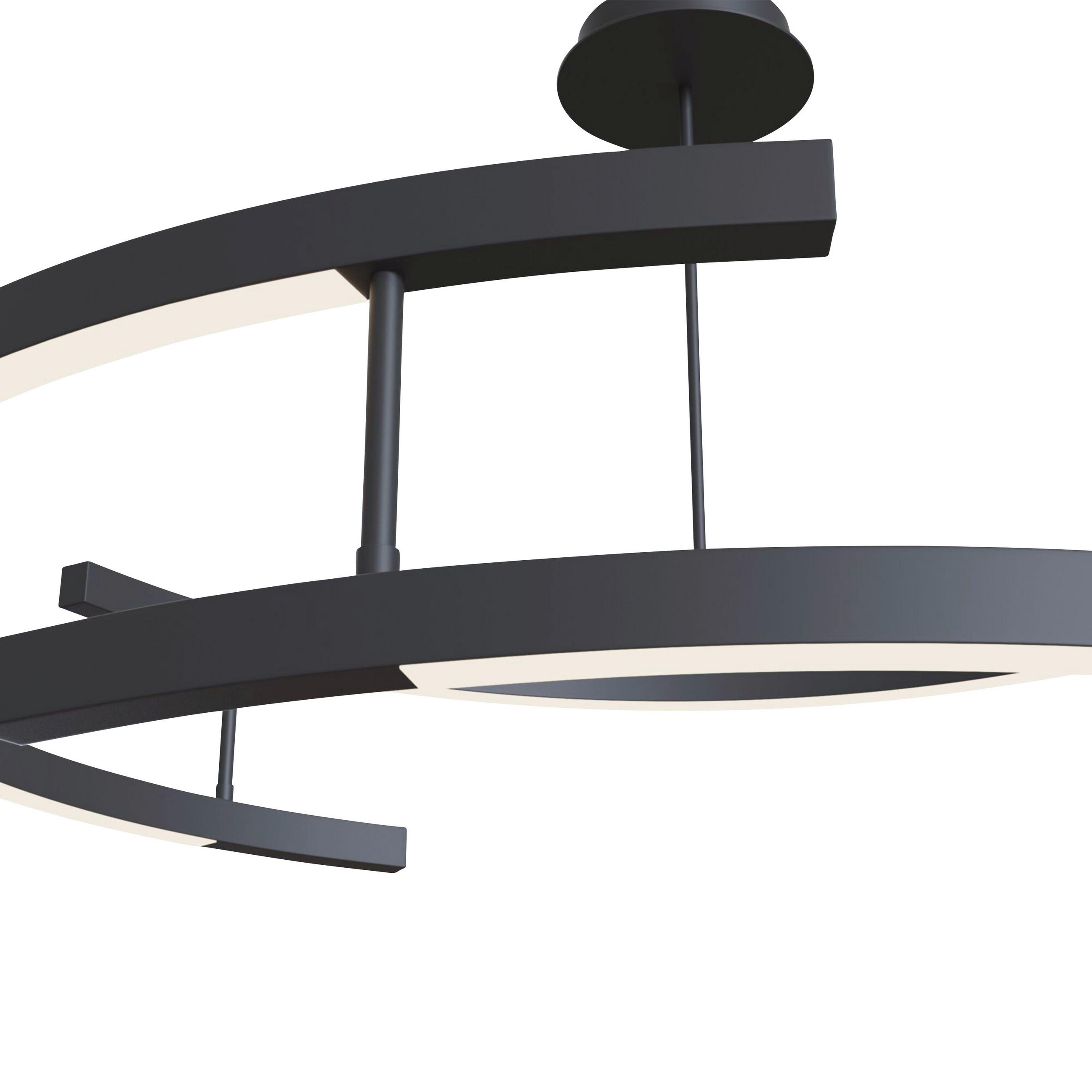 PENDELLEUCHTE  83/25,9/83 cm   - Schwarz, Basics, Metall (83/25,9/83cm) - MAYTONI