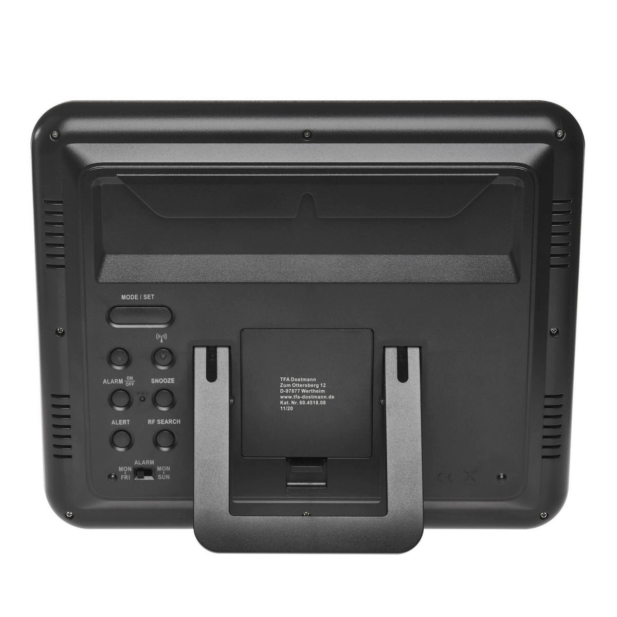 FUNKUHR 24,8/20,6/2,5 cm   - Braun, Basics, Kunststoff (24,8/20,6/2,5cm)