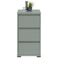 NACHTSCHRANK 40,1/78,9/48 cm  - Anthrazit/Graugrün, Design, Holzwerkstoff/Kunststoff (40,1/78,9/48cm) - Carryhome
