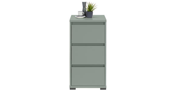 NACHTSCHRANK 40,1/78,9/48 cm  - Anthrazit/Graugrün, Design, Holzwerkstoff/Kunststoff (40,1/78,9/48cm) - Carryhome
