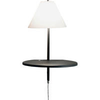 LED-WANDLEUCHTE Goodnight 30/25/47 cm   - Anthrazit/Weiß, Design, Glas/Metall (30/25/47cm) - Fabas Luce