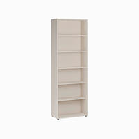 REGAL Sandfarben  - Sandfarben/Schwarz, Design, Holzwerkstoff/Kunststoff (73,7/216,7/34,8cm)