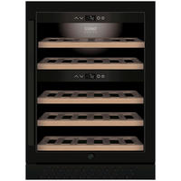 WEINKÜHLSCHRANK WineChef Pro 40 black  - Schwarz, Basics, Glas/Metall (59,5/82,5/64,0cm) - CASO Design