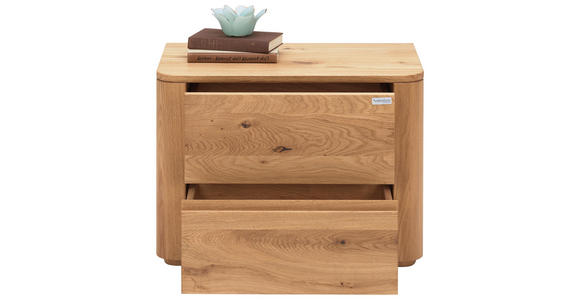 NACHTKÄSTCHEN in massiv Wildeiche Eichefarben - Eichefarben, Natur, Holz (60/45/38cm) - Valnatura