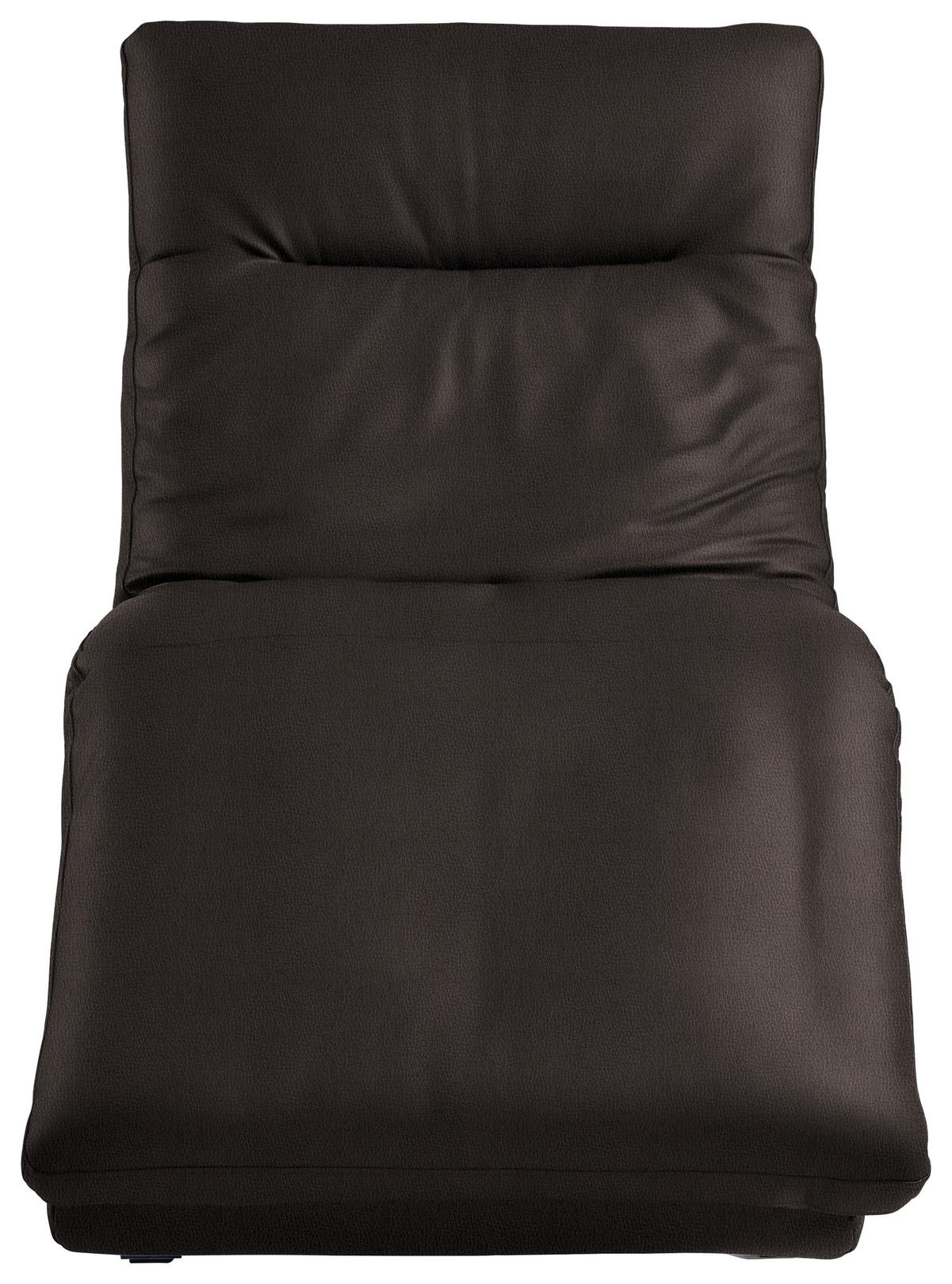 LIEGE in Echtleder Dunkelbraun  - Chromfarben/Dunkelbraun, Basics, Leder/Metall (75/91/170cm) - Chilliano