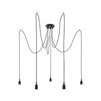HÄNGELEUCHTE 15/15/200 cm  - Schwarz, Basics, Metall (15/15/200cm) - Paulmann