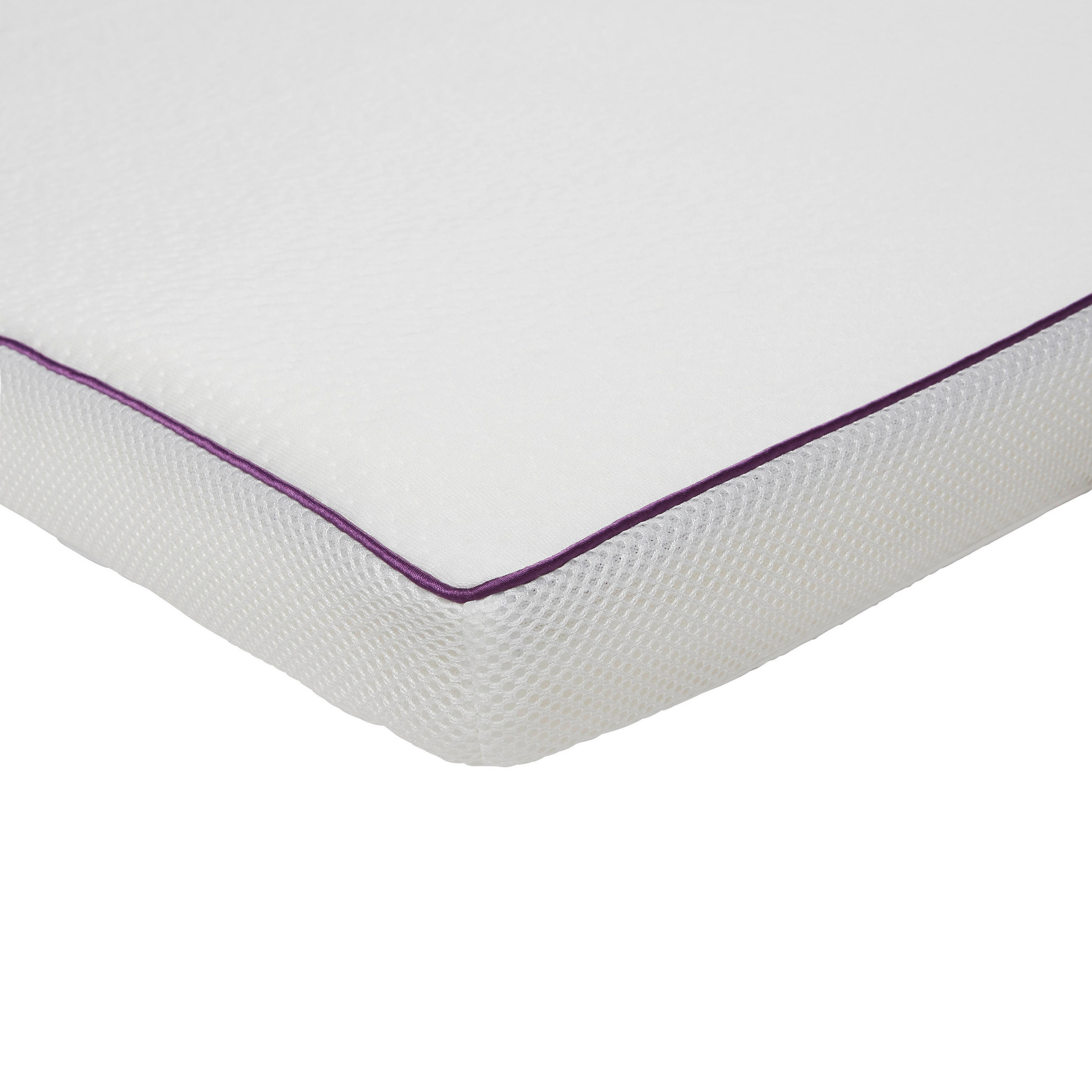 VRCHNÍ MATRACE, 180/200 cm - bílá, Basics, textil (180/200cm) - Sleeptex