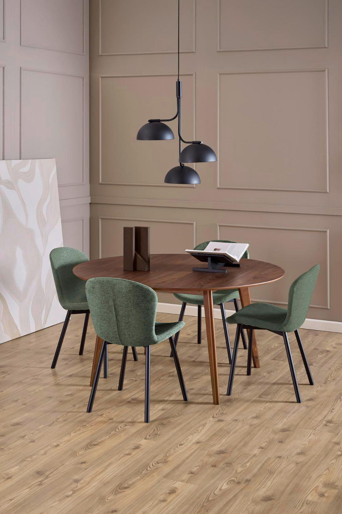 STOL 2 styck  flatväv  grön, svart  - grön/svart, Trend, metall/textil (50/86/58cm) - Best Price