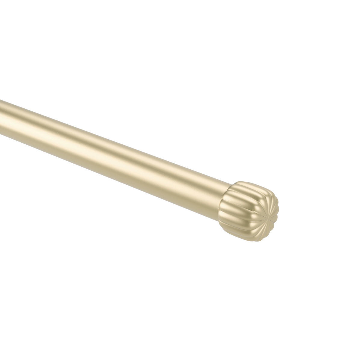 VORHANGSTANGENSET  168-305 cm  - Goldfarben, KONVENTIONELL, Kunststoff/Metall (168-305cm) - Umbra