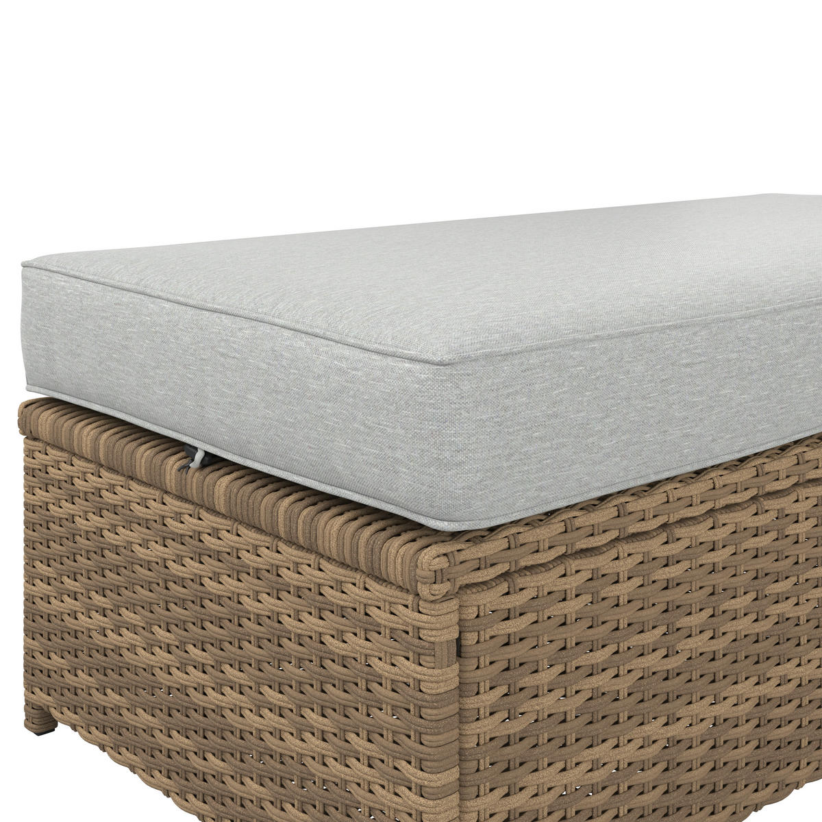 LOUNGEGARNITUR   178/67,5/67,5 cm Stahl  - Gelb/Grau, MODERN, Kunststoff/Textil (178/67,5/67,5cm) - Beldano