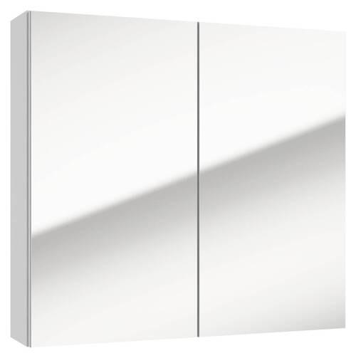 SPIEGELSCHRANK 65/60/15 cm - Weiß, Basics, Glas/Holzwerkstoff (65/60/15cm) - MID.YOU