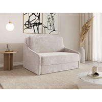 SCHLAFSOFA Beige  - Beige/Creme, Design, Kunststoff/Textil (136/86/113cm) - MID.YOU