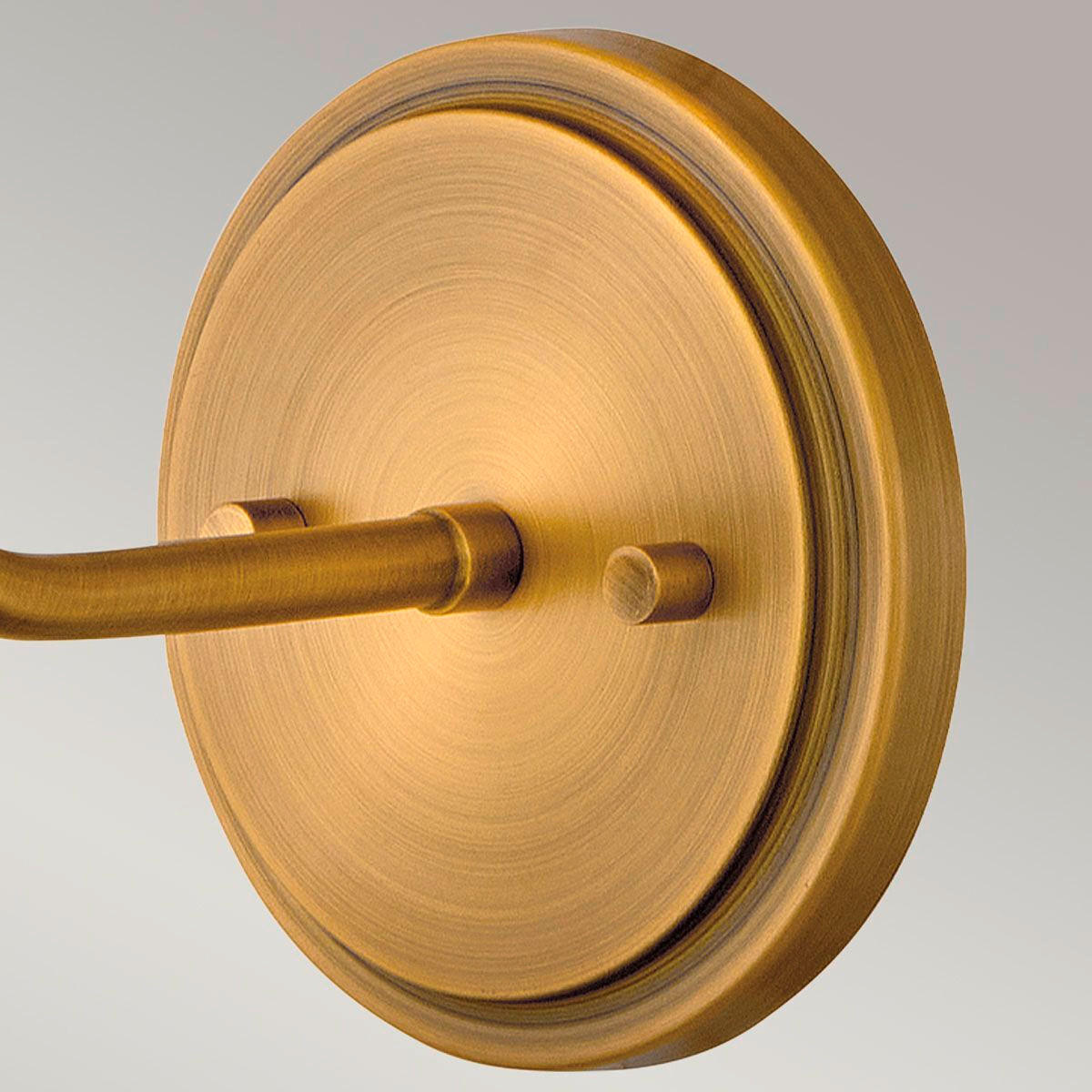 WANDLEUCHTE - Perlmutt/Goldfarben, Konventionell, Metall (40/18,4/22,2cm)