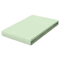 BOXSPRING-SPANNLEINTUCH 120-130/200-220 cm Jersey  - Hellgrün, Basics, Textil (120-130/200-220cm) - Schlafgut