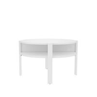 KLUB STOLIĆ bijela  drvni materijal  - bijela, Moderno, drvni materijal (74,4/45,5cm) - Hom`in