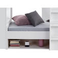 ETAGENBETT 90/200 cm Weiß  - Weiß, KONVENTIONELL, Holzwerkstoff (90/200cm) - Carryhome
