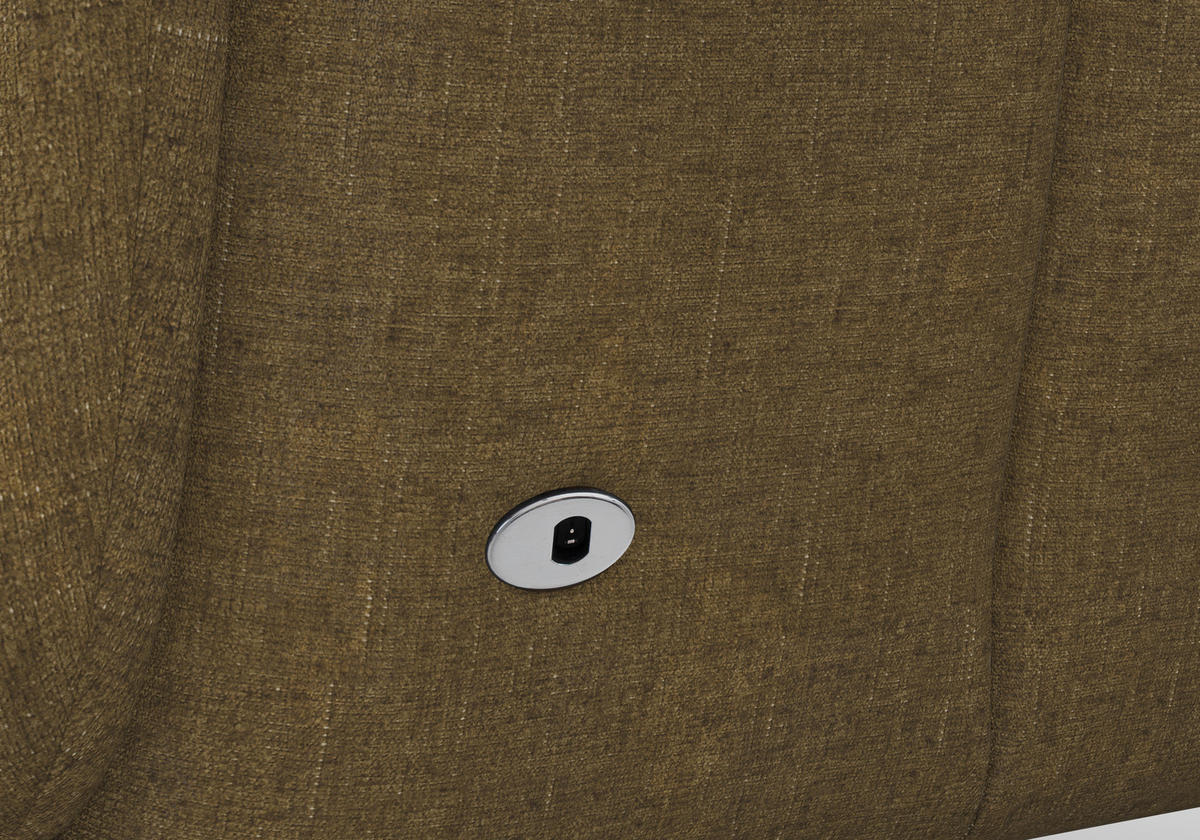 SESSEL in Flachgewebe Olivgrün  - Schwarz/Olivgrün, Konventionell, Textil/Metall (74/112/82cm) - Sit & More