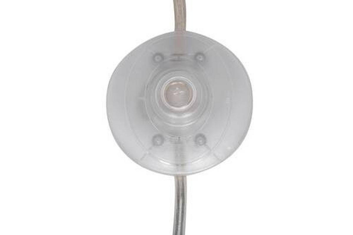 STOJACIA LAMPA, 45/160 cm  - biela/farba duba, Natur, kov/drevo (45/160cm) - Novel