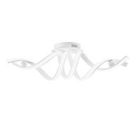 LED-DECKENLEUCHTE Luce Ambiente e Design 85/30/23 cm   - Weiß, Design, Kunststoff/Metall (85/30/23cm)