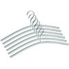 KLEIDERBÜGELSET 43 cm Metall  - Edelstahlfarben, KONVENTIONELL, Metall (43cm)