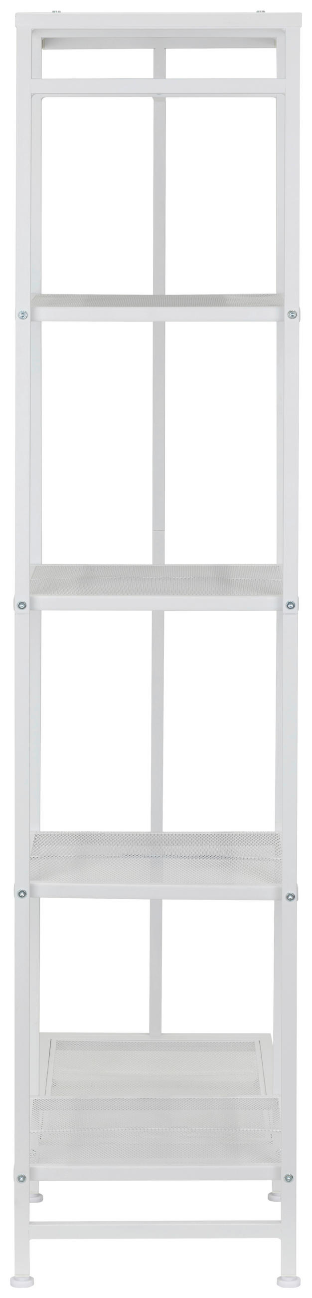 GARDEROBENSTÄNDER in Weiß 100/165/36 cm   - Weiß, MODERN, Metall (100/165/36cm) - PBJ