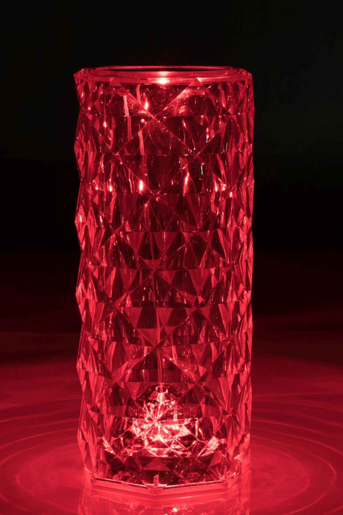 DEKORAČNÍ LED SVÍTIDLO, dálkový ovladač, dotykový stmívač, 9/22 cm  - průhledné, Lifestyle, plast (9/22cm) - Novel