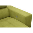 ECKSOFA  in Chenille Hellgrün  207/301 cm  - Chromfarben/Hellgrün, Design, Textil (207/301cm) - Xora