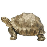 DEKOSCHILDKRÖTE - Goldfarben, LIFESTYLE, Kunststoff (58/41/32cm) - Ambia Home