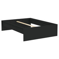 BETTRAHMEN 140/200 cm Anthrazit  - Anthrazit, KONVENTIONELL (140/200cm) - Hom`in