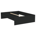 BETTRAHMEN 140/200 cm  in Anthrazit  - Anthrazit, KONVENTIONELL, Holzwerkstoff (140/200cm) - Hom`in