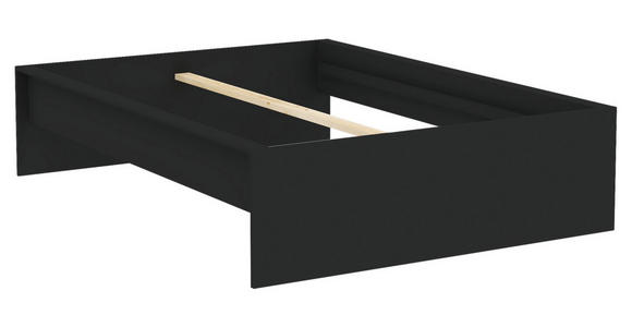 BETTRAHMEN 140/200 cm  in Anthrazit  - Anthrazit, KONVENTIONELL, Holzwerkstoff (140/200cm) - Hom`in